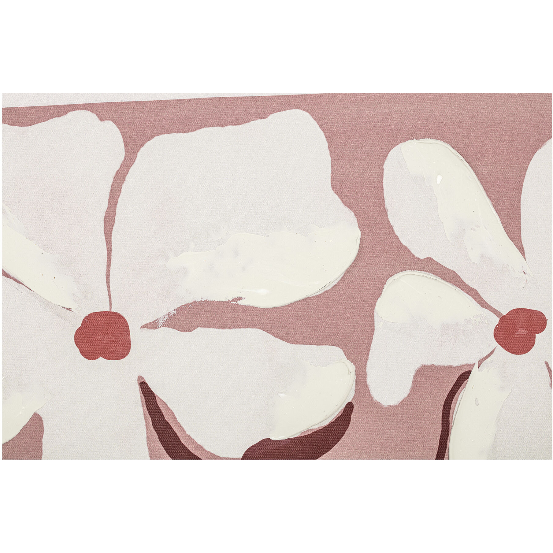 Blush 28 X 20 inch Painting, Framed